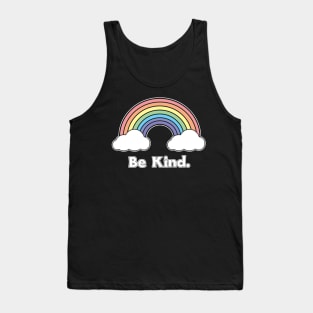 Be Kind - Rainbow Design Tank Top